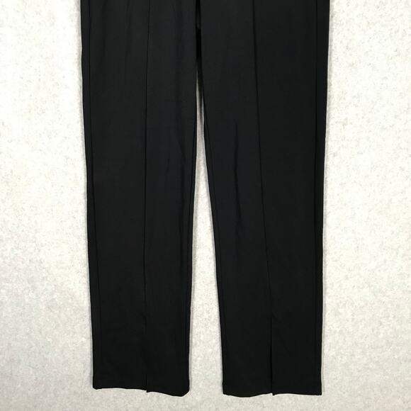 Mondetta Pant Women XS Straight Wide Leg Slit Yoga Knit Seams Flowy Loose Active - Picture 3 of 12